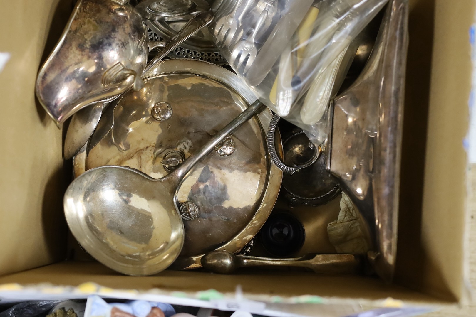 A collection of plated wares.